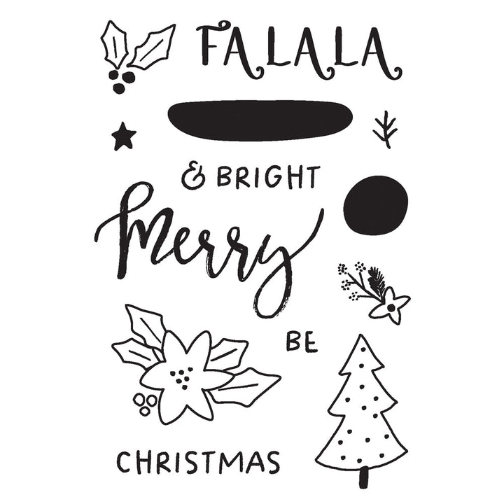 Santa's Village Stamps - Simple Stories