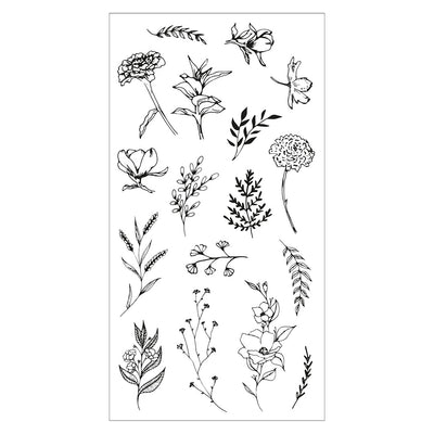 Garden Botanicals Clear Stamps Set by Lisa Jones - Sizzix