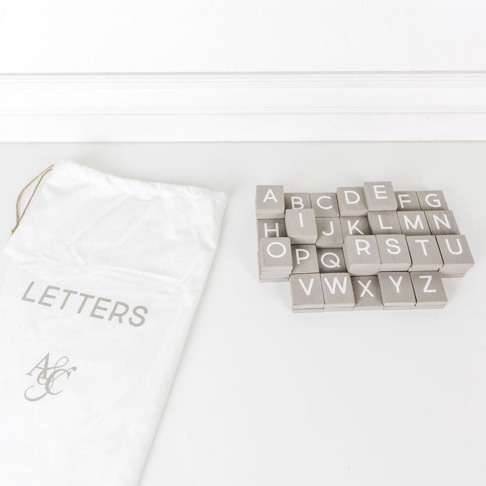 Slate Letter Set - 70 Pieces