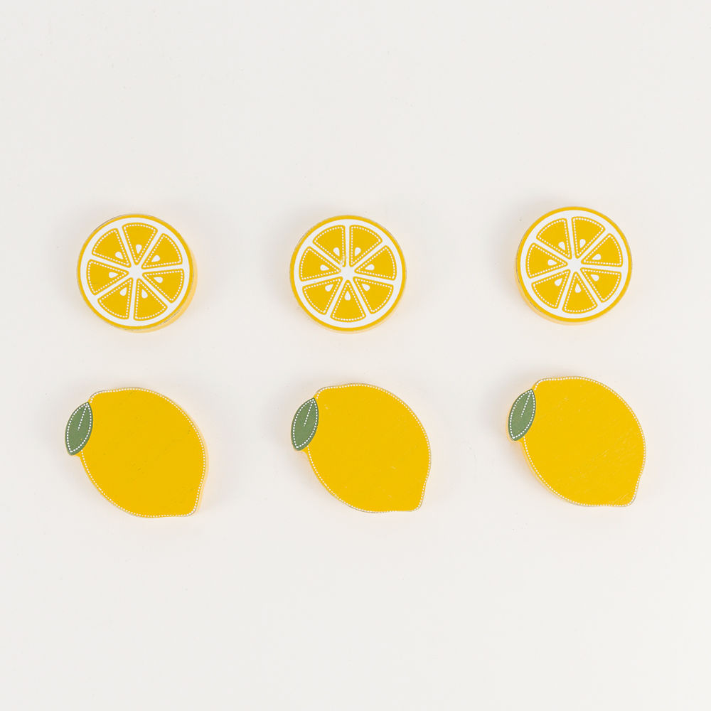 Lemon Wood Shapes Set - Stars & Stripes Collection