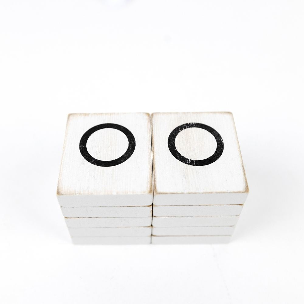 Wood Letter Tile - O