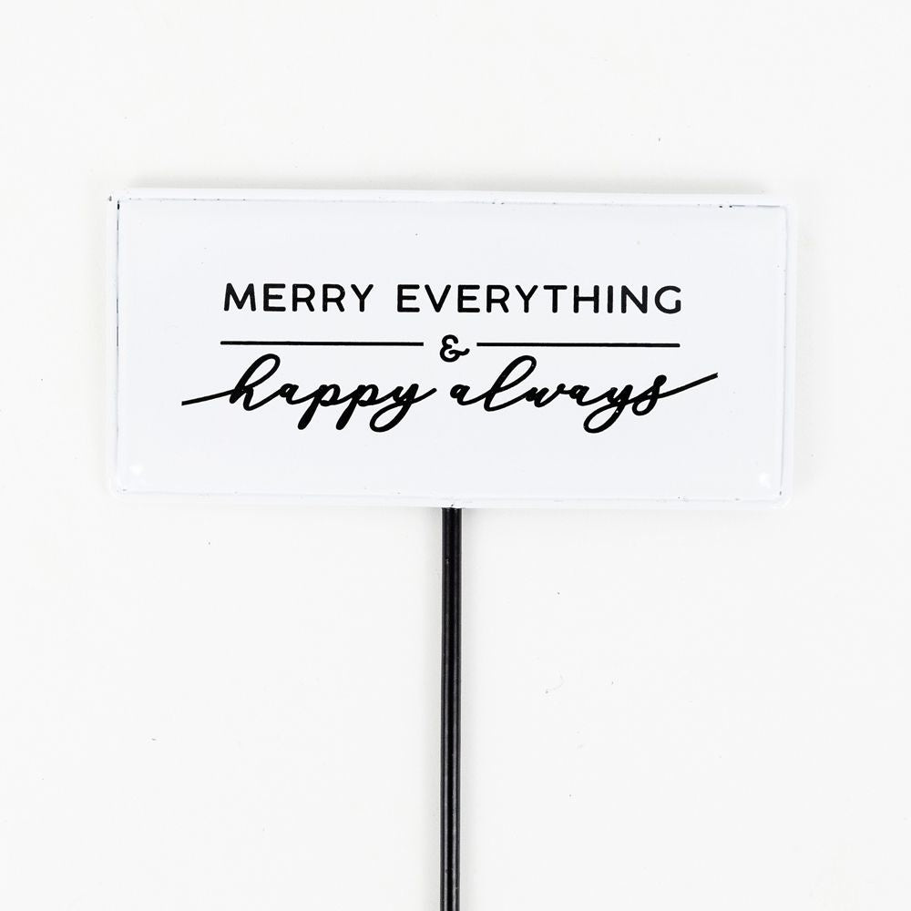Happy Everything Metal Enamel Pick