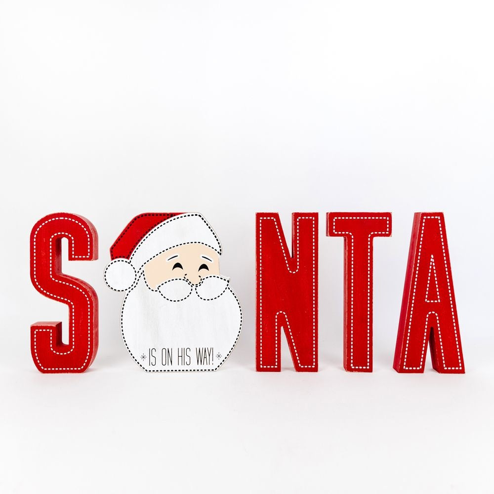 Santa Wood Cutout