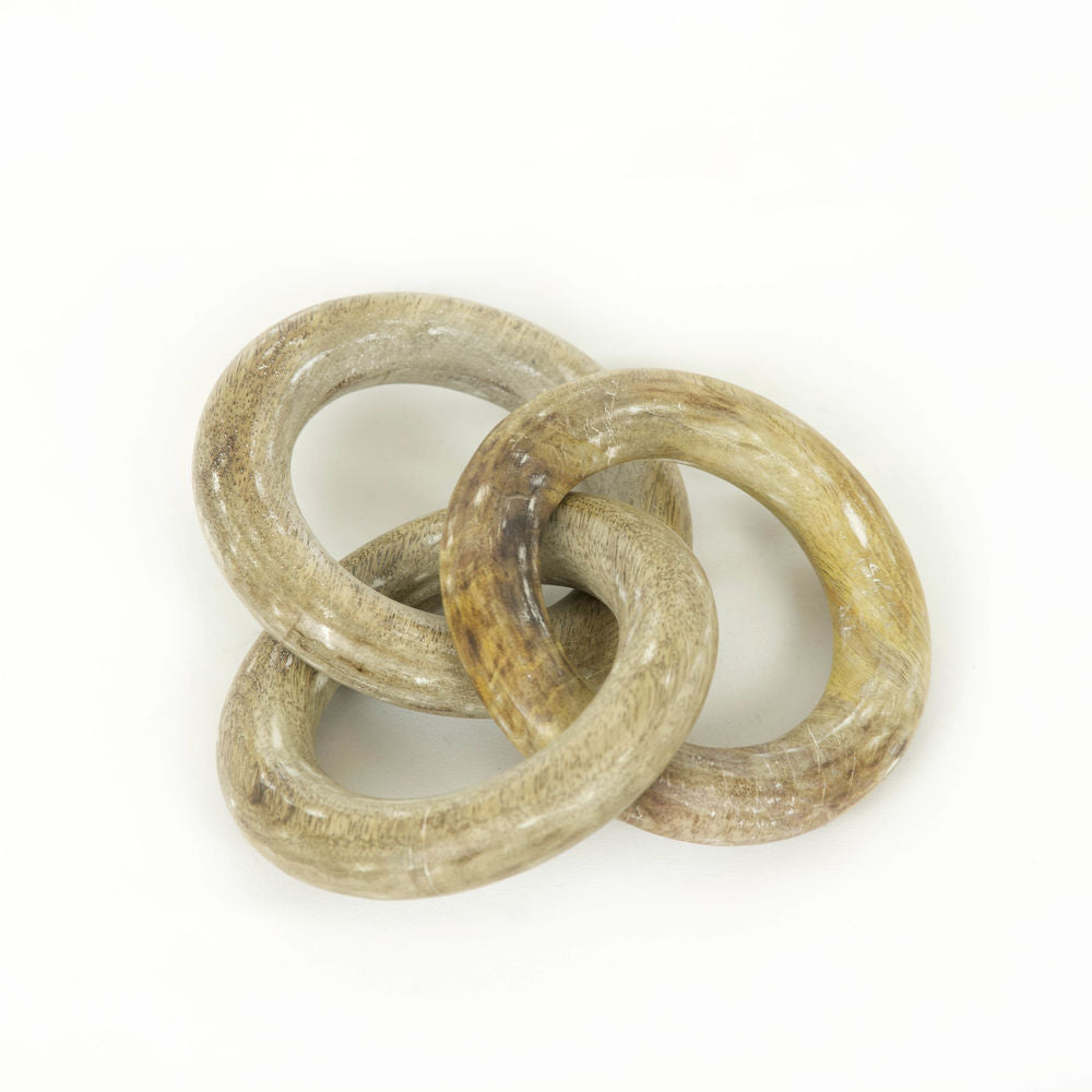 11x5x1 Mango Wood Round Chain