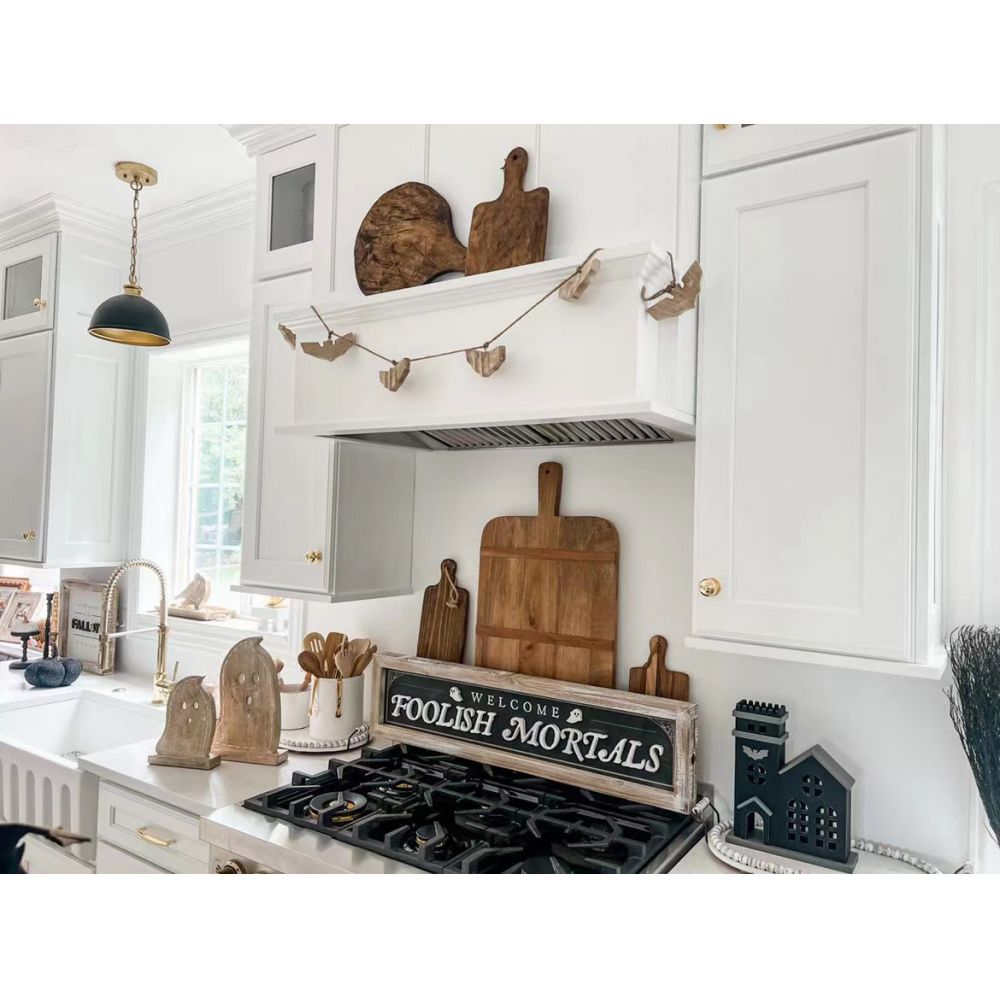 60" Mango Wood Bat Garland