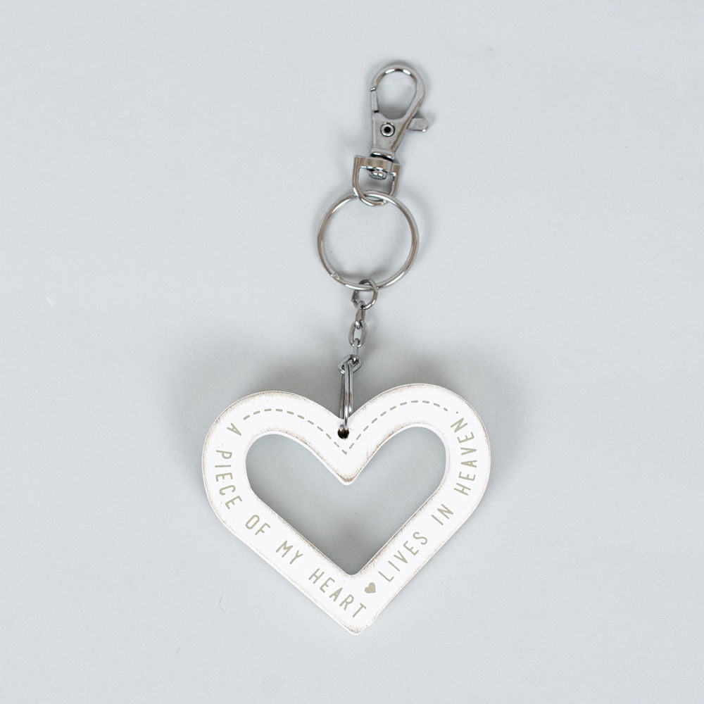 Peace Memorial Wooden Keychain