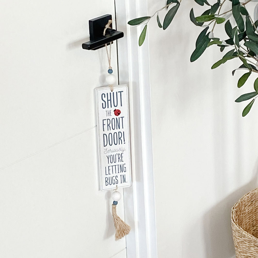 Reversible Flag Wood Sign