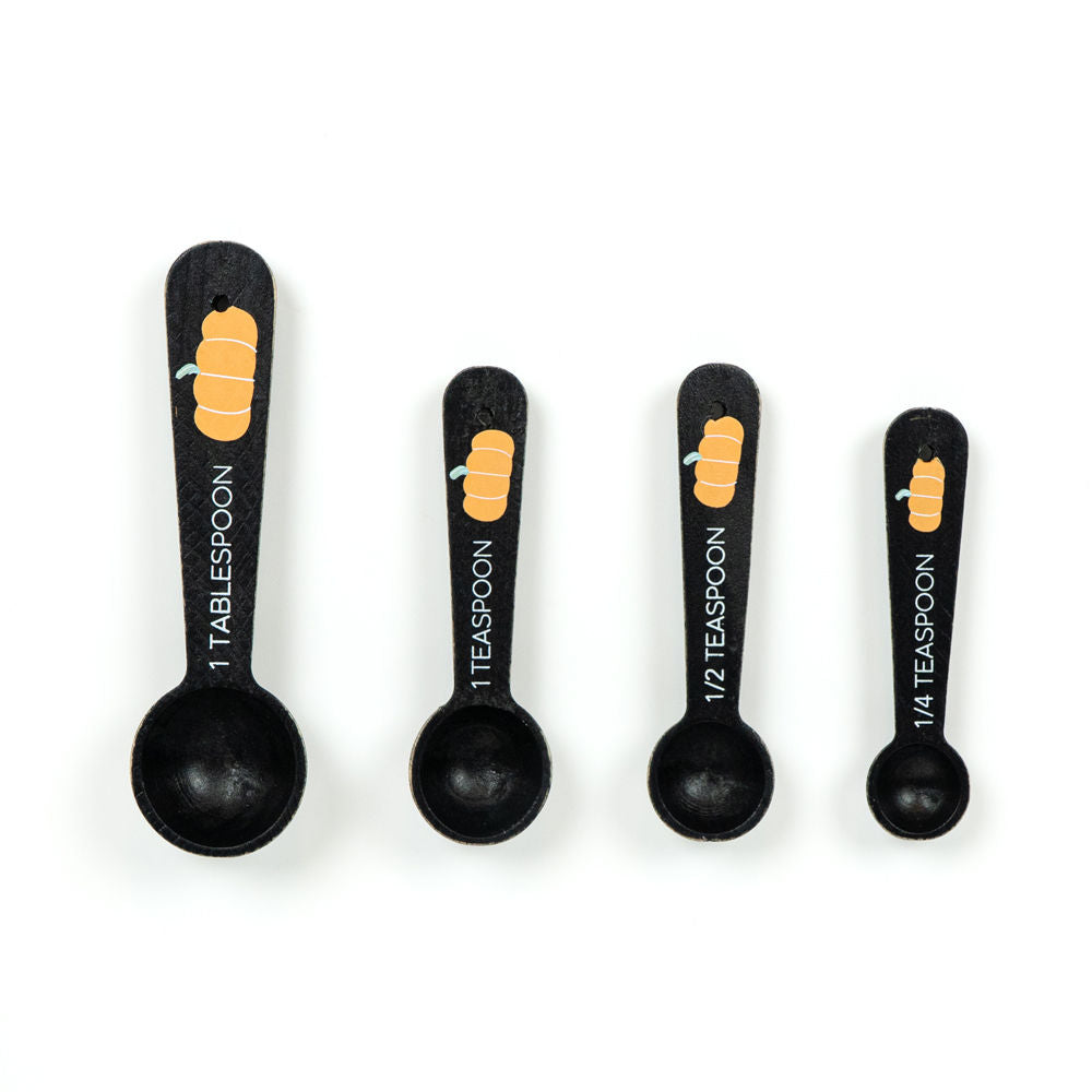Wooden Teaspoons Set of 4