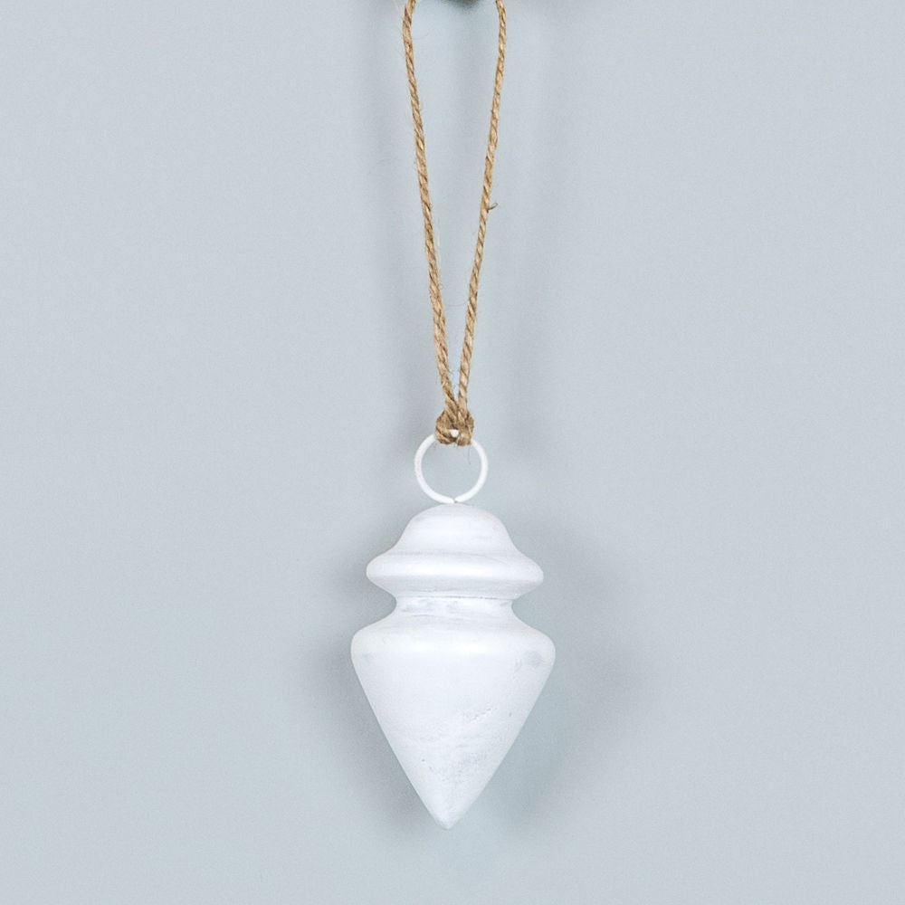 Wood Spindle Ornament