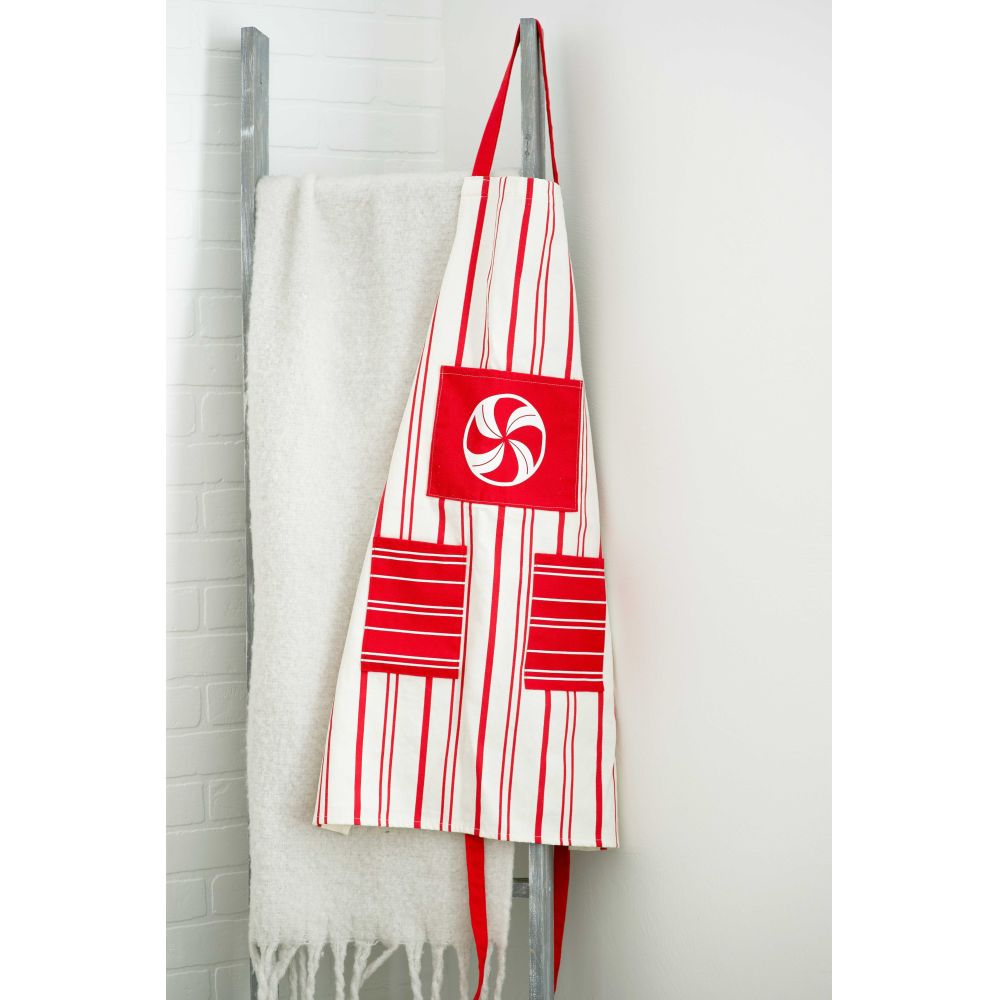 Candy Cane Lane Christmas Apron