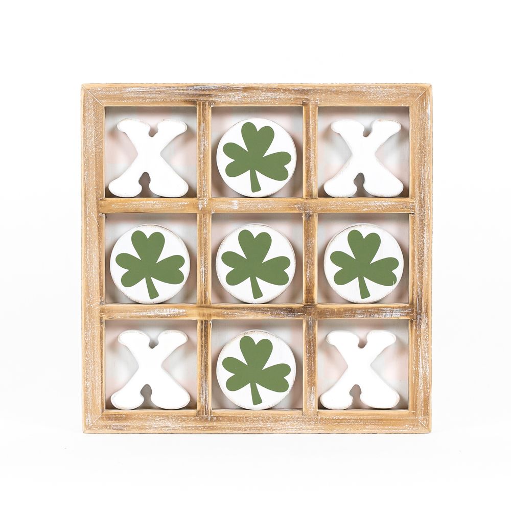 Wood Tic Tac Toe Game - Lucky in Love