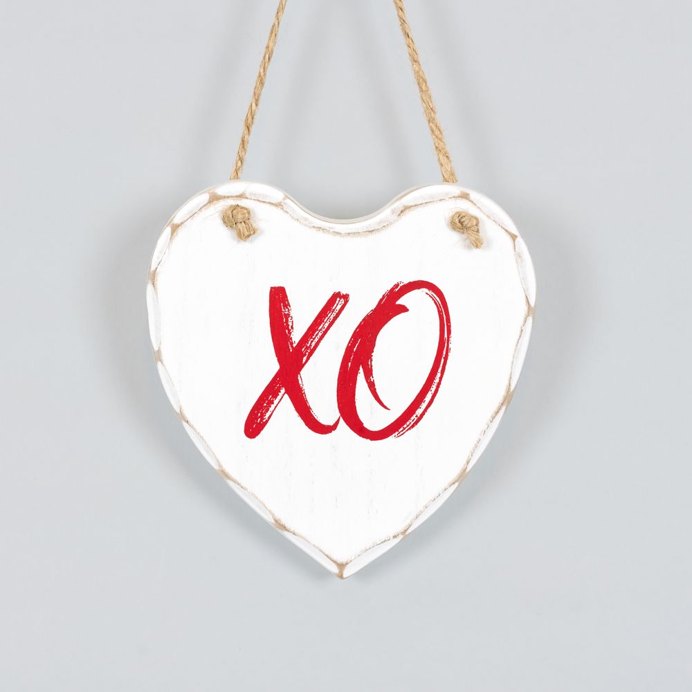 XO Wood Hang Plaque - Multicolor