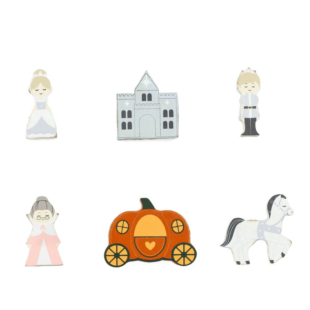 Cinderella Wood Shapes Set