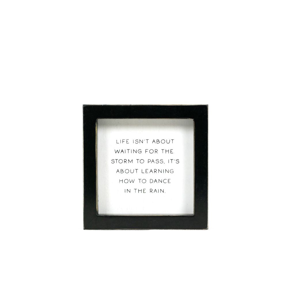 Storm Scripty Wood Sign