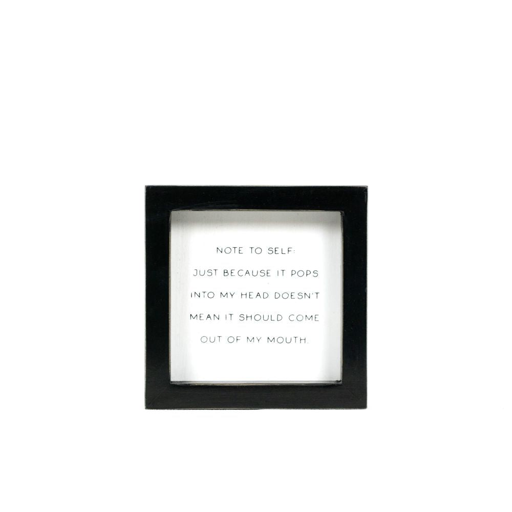 5x5 Wood Frame Sign - Self Quote