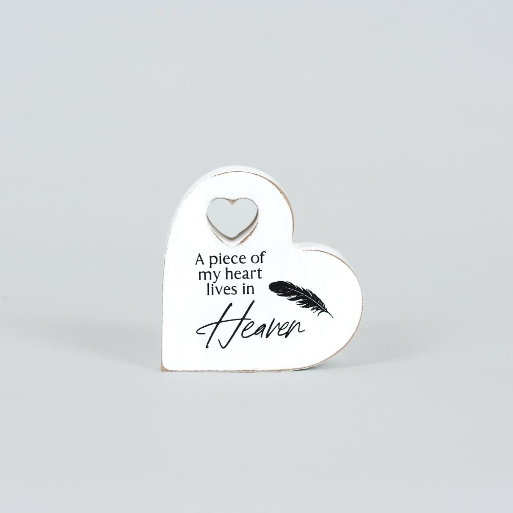 3x3 Reversible Memorial Wood Block - Heaven Remember When