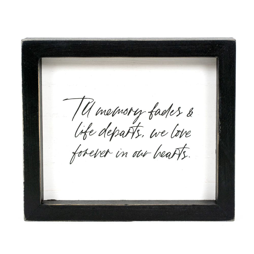 Forever Wood Frame Sign
