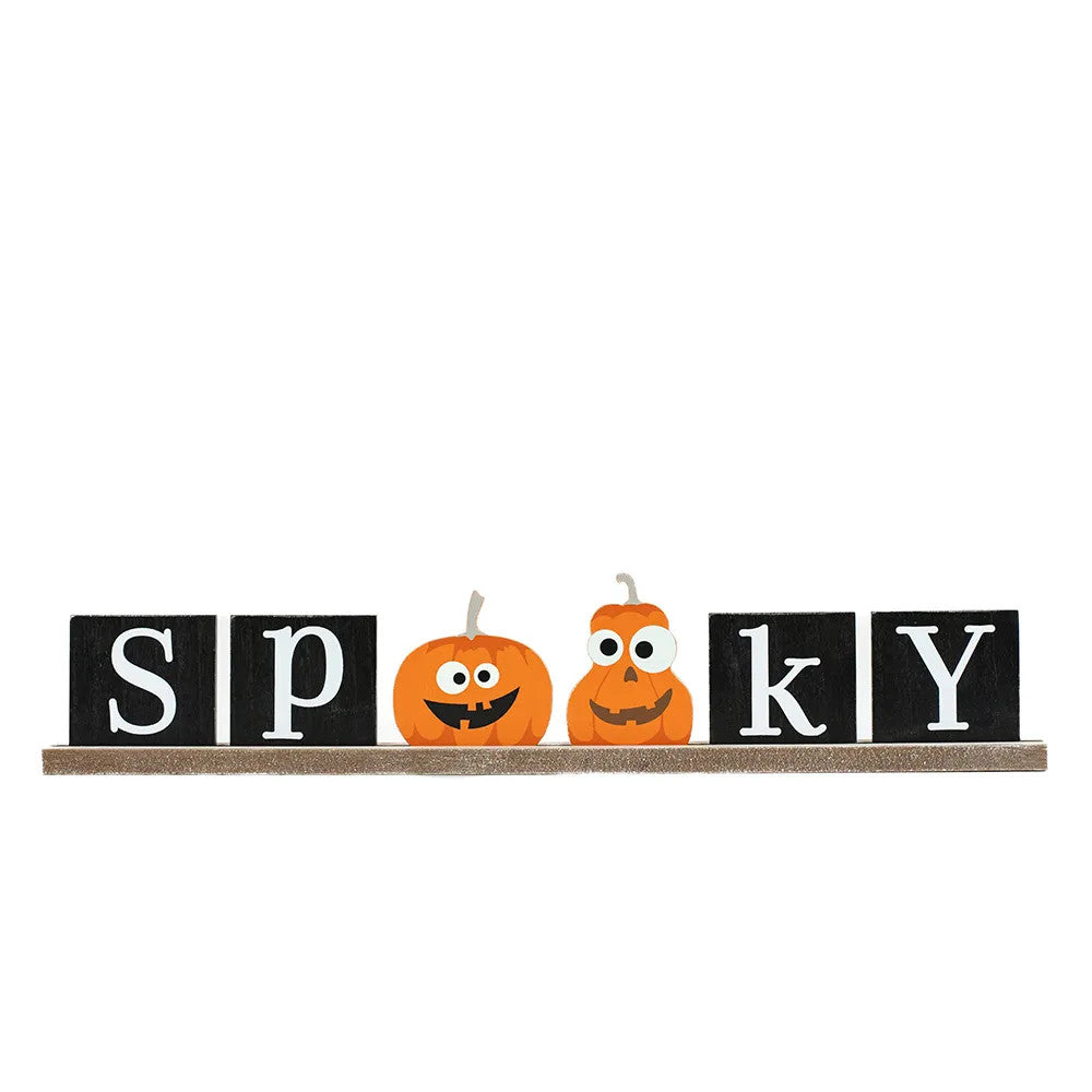 Spooky Pumpkins & Sweets Wood Ledgie Kit
