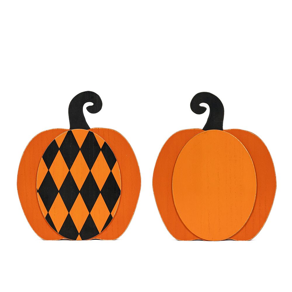Wood Pumpkin Cutout