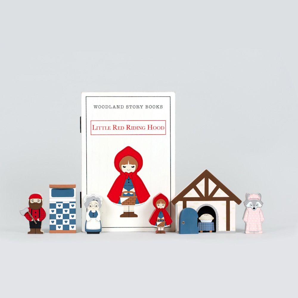 Red Riding Hood Wooden Storybook Set