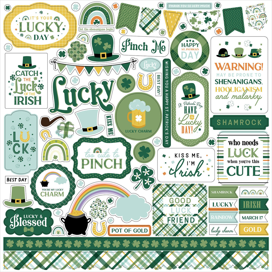 Lucky Charm Element Stickers - Echo Park