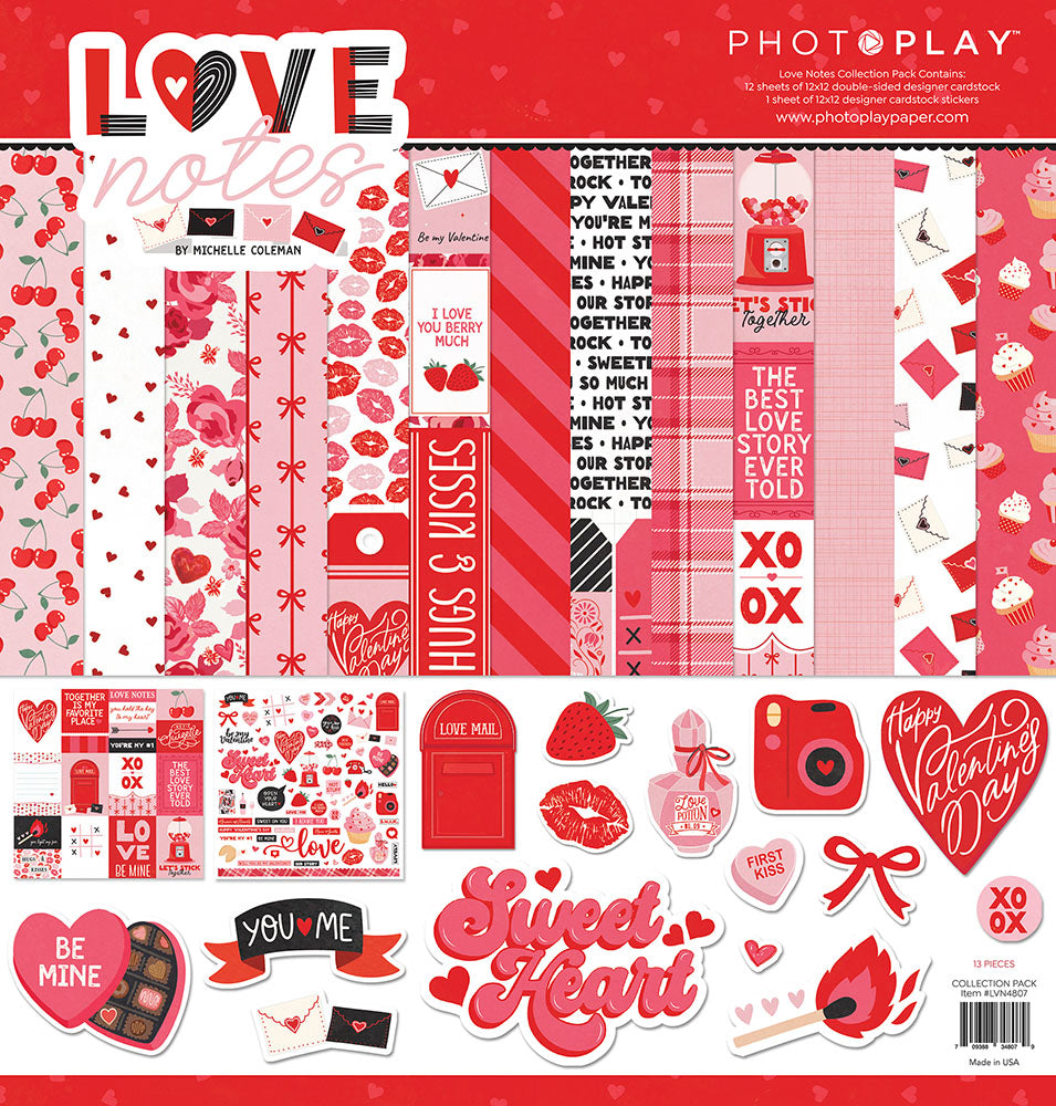 Love Notes 12" x 12" Collection Pack - PhotoPlay