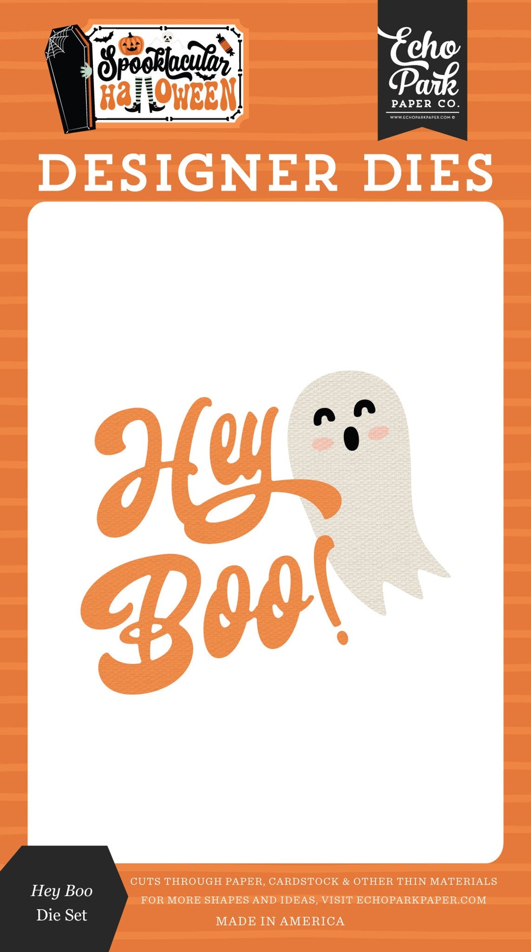 Hey Boo Die Set - Spooktacular Halloween - Echo Park