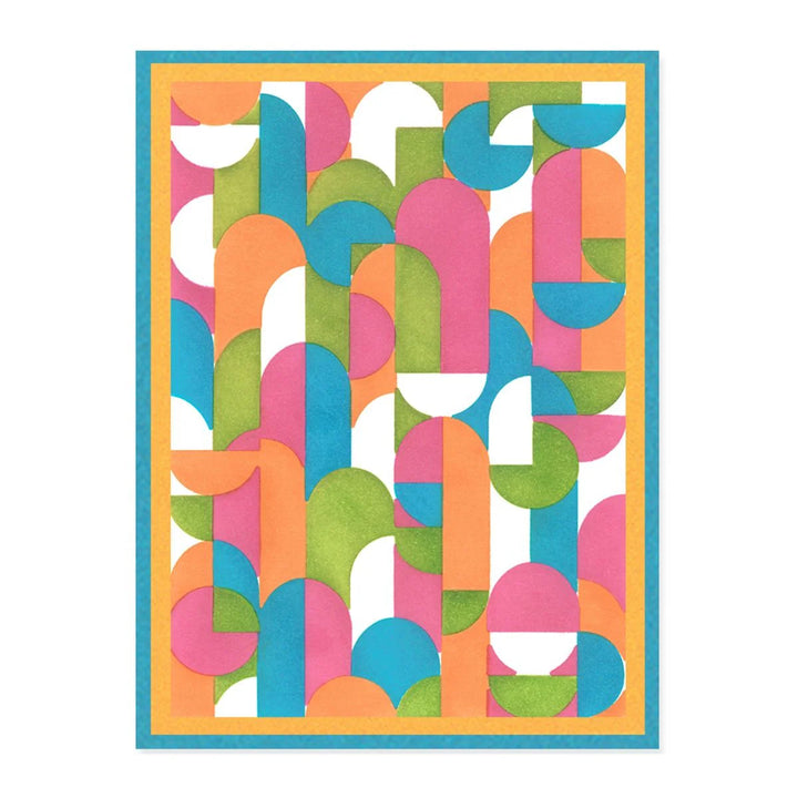 Around the Block A6 Layered Stencils (Cosmopolitan series) by Stacey Park - Sizzix