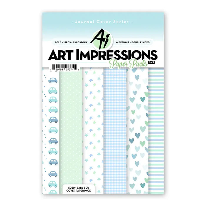 Baby Boy Cover Paper Pack, 6″x 9″ - Art Impressions