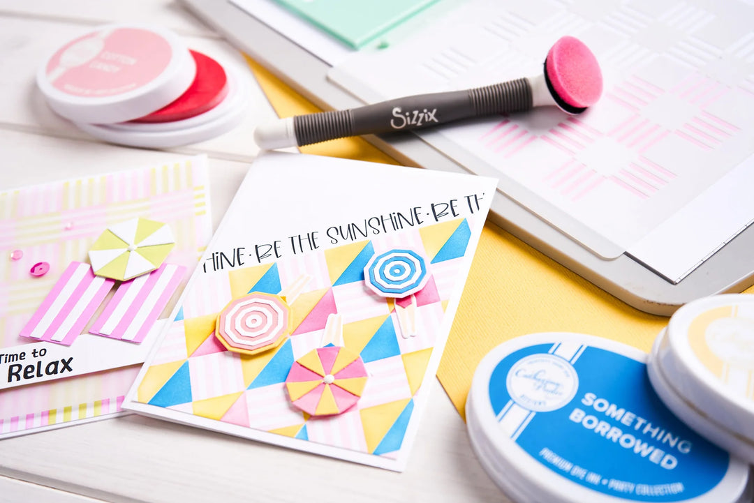 Beach Blankets & Brellas #2 Thinlits Dies by Catherine Pooler - Sizzix