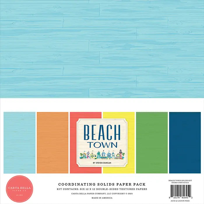 Beach Town Solids Kit - Carta Bella