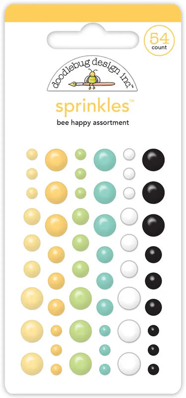 Bee Happy Assortment Sprinkles - Doodlebug