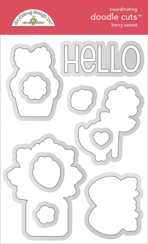 Berry Sweet Doodle Cuts - Doodlebug