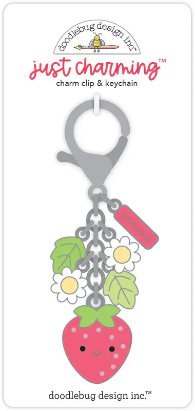 Berry Sweet Just Charming Clip - Doodlebug