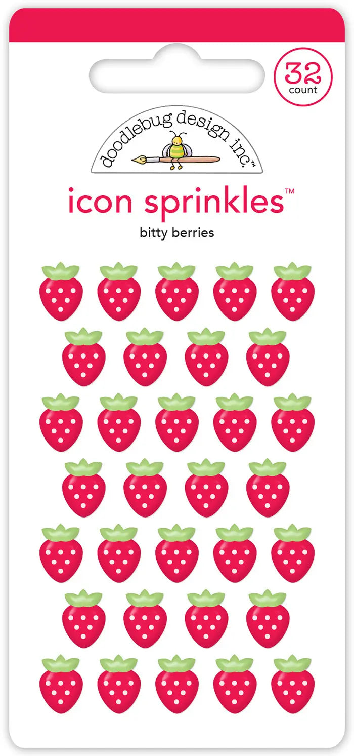 Bitty Berries Icon Sprinkles - Berry Sweet - Doodlebug