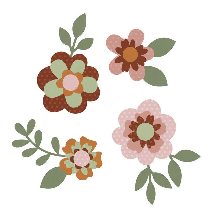 Boho  Flowers Bits & Pieces - Simple Stories