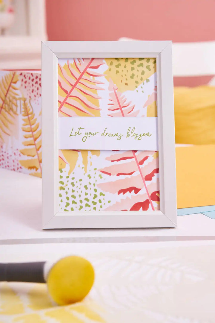 Born to Bloom Clear Stamps Set - Sizzix