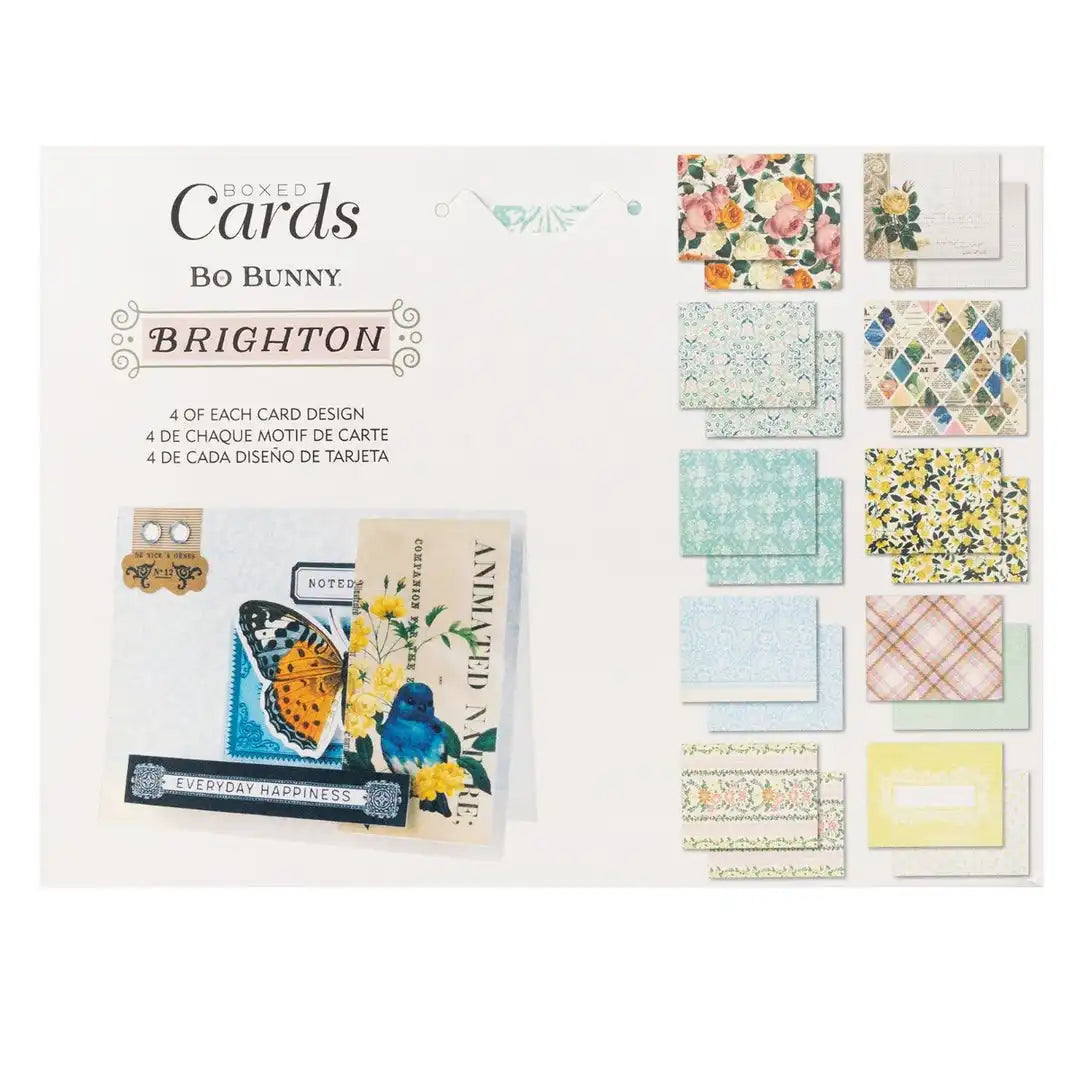 Boxed Cards- Brighton Collection - BoBunny
