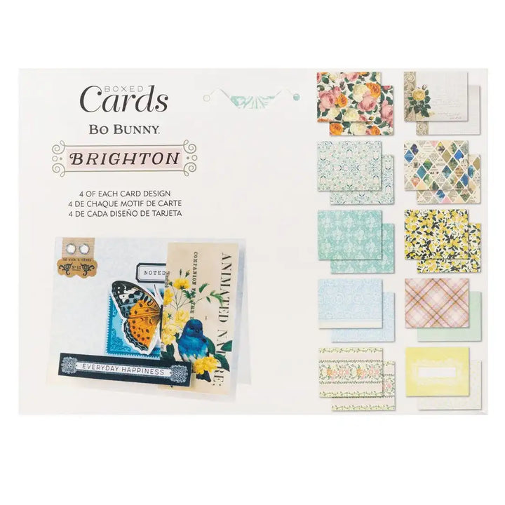 Boxed Cards- Brighton Collection - BoBunny