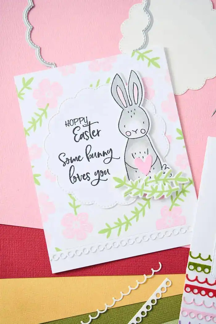 Bunny Bits & Blooms #2 Thinlits Die Set - Catherine Pooler - Sizzix