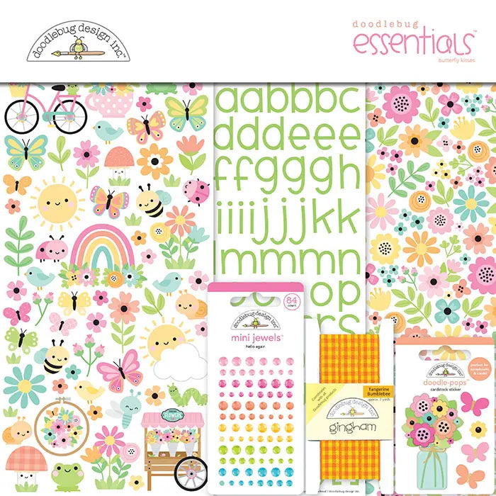 Butterfly Kisses Essentials Kit - Doodlebug
