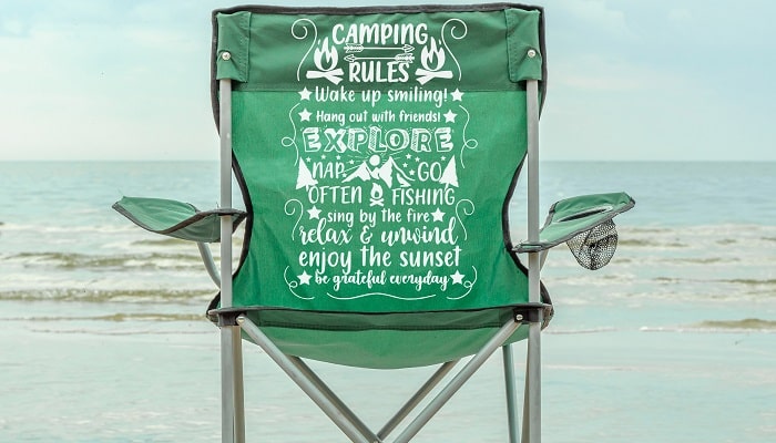 Camping Rules SVG Image File Download