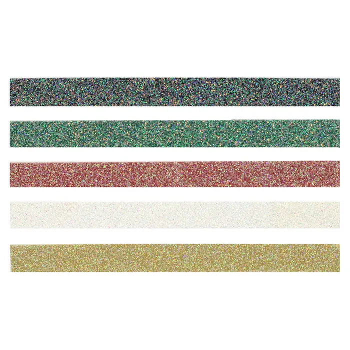Christmas Glitter Essentials Washi Tape Pack - Echo Park