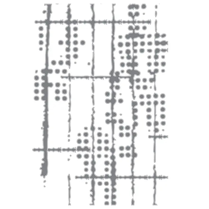 View 3 of Dot Matrix Multi-Level Embossing Folder by Seth Apter - Sizzix