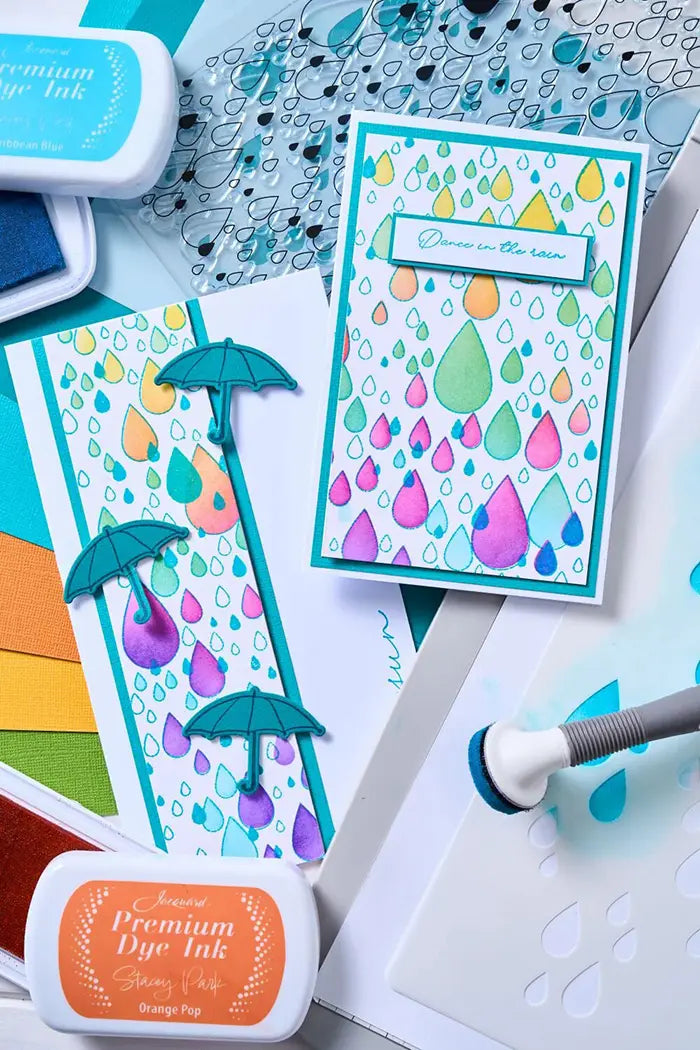 Drip, Drip, Drop A5 Clear Stamp Set by Stacey Park - Sizzix
