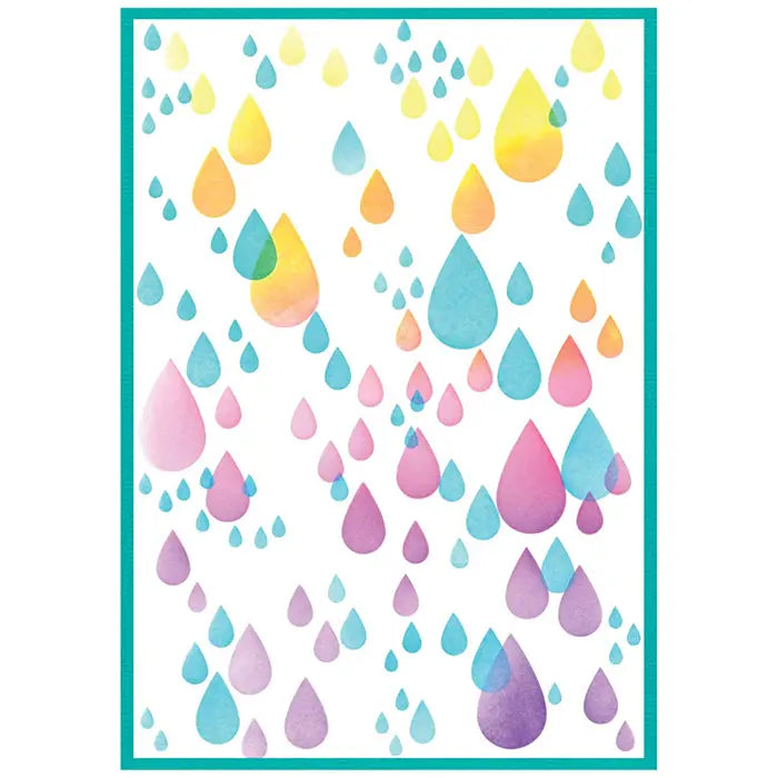 Drip, Drip, Drop A5 Clear Stamp Set by Stacey Park - Sizzix