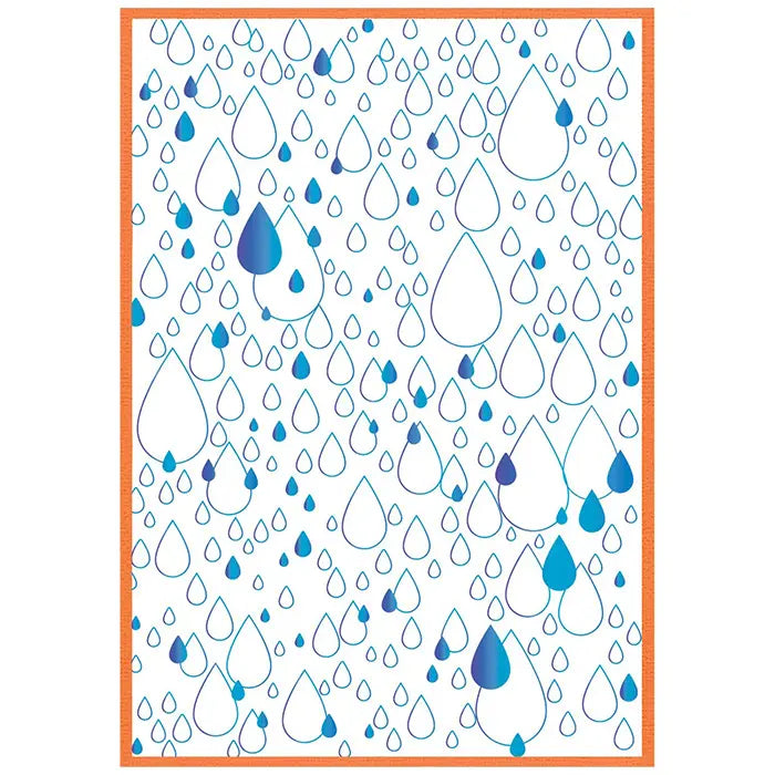 Drip, Drip, Drop A5 Clear Stamp Set by Stacey Park - Sizzix