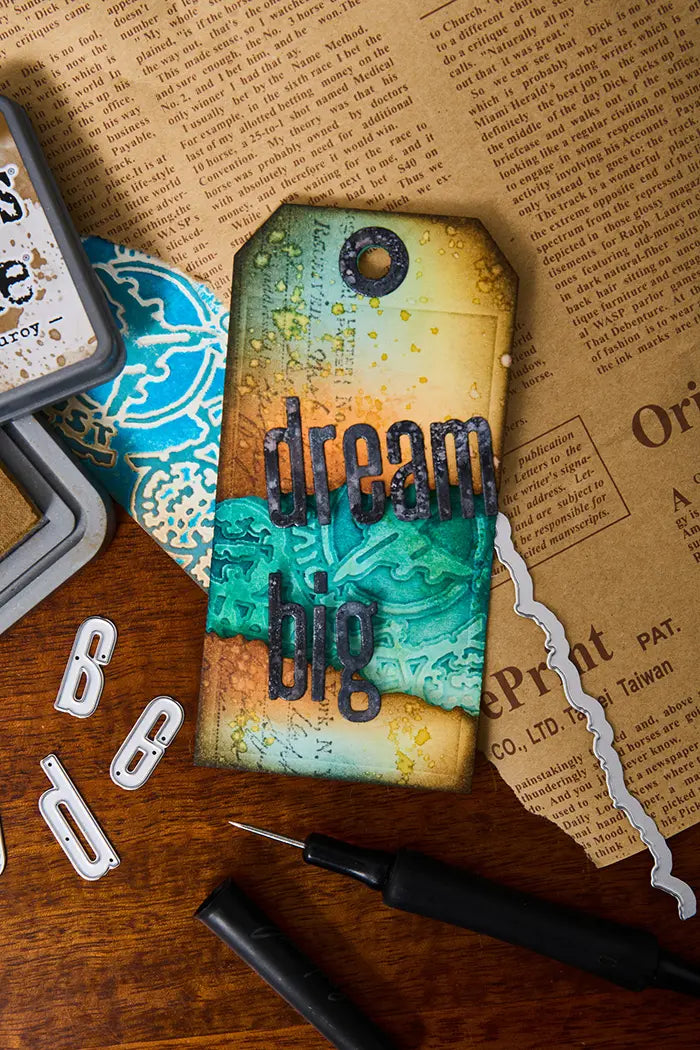 Edges Thinlits Dies - Back from the Vault - Tim Holtz - Sizzix