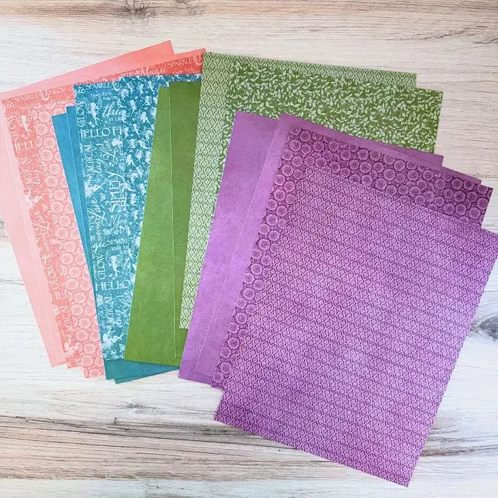 Fairy Boutique Patterns & Solids Paper Pack, 8.5" x 11" - Graphic 45