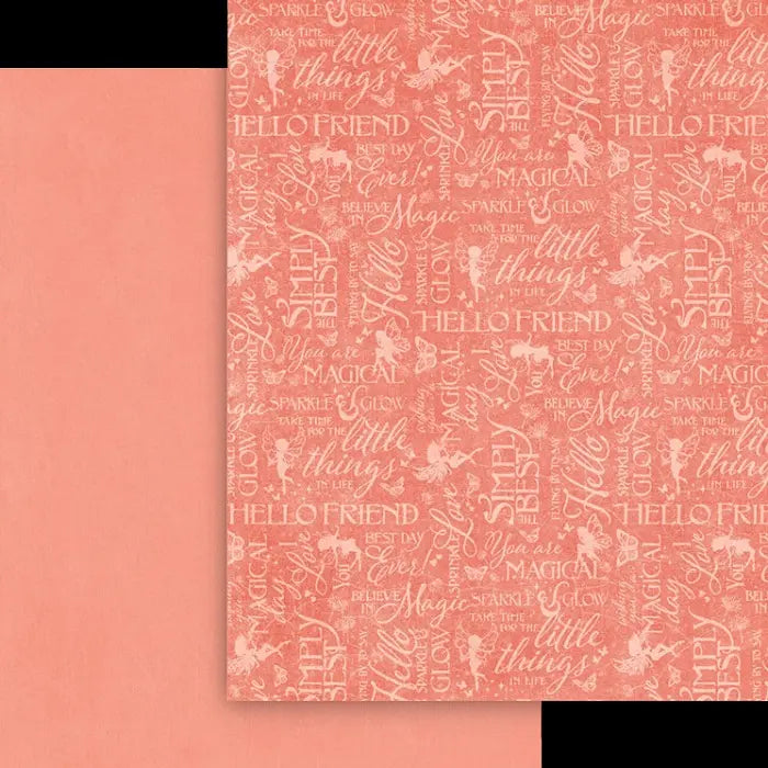 Fairy Boutique Patterns & Solids Paper Pack, 8.5" x 11" - Graphic 45